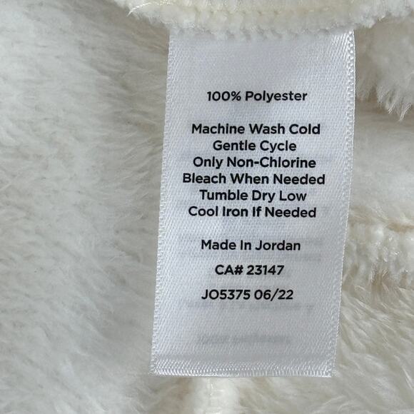 Talbots Size Small Funnel Neck Pullover Sweater Ivory Off-White Cozy Soft Plush - Picture 7 of 11